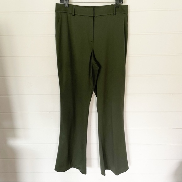 EUC St. John Women’s High Waist Wide Leg Wool Blend Dress Pants Size 10 - Picture 1 of 8